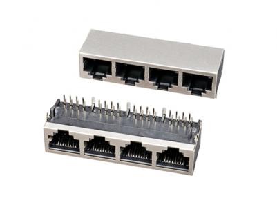 RJ50-10P10C  1x4 Jack